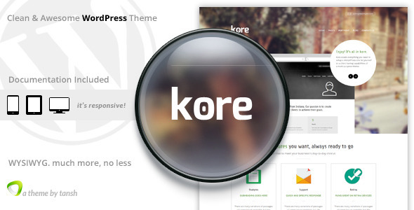 The Kore - Responsive Business WordPress Theme