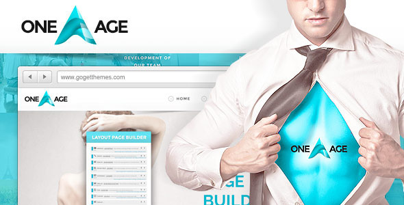 One Age - One page WordPress Theme