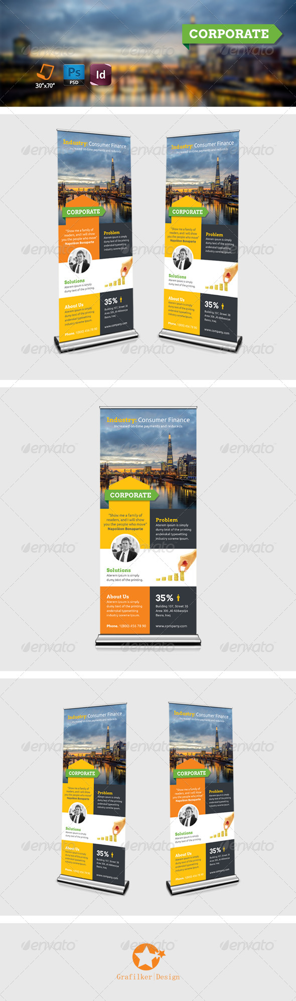 Corporate Roll-Up Templates Corporate Roll-Up Templates