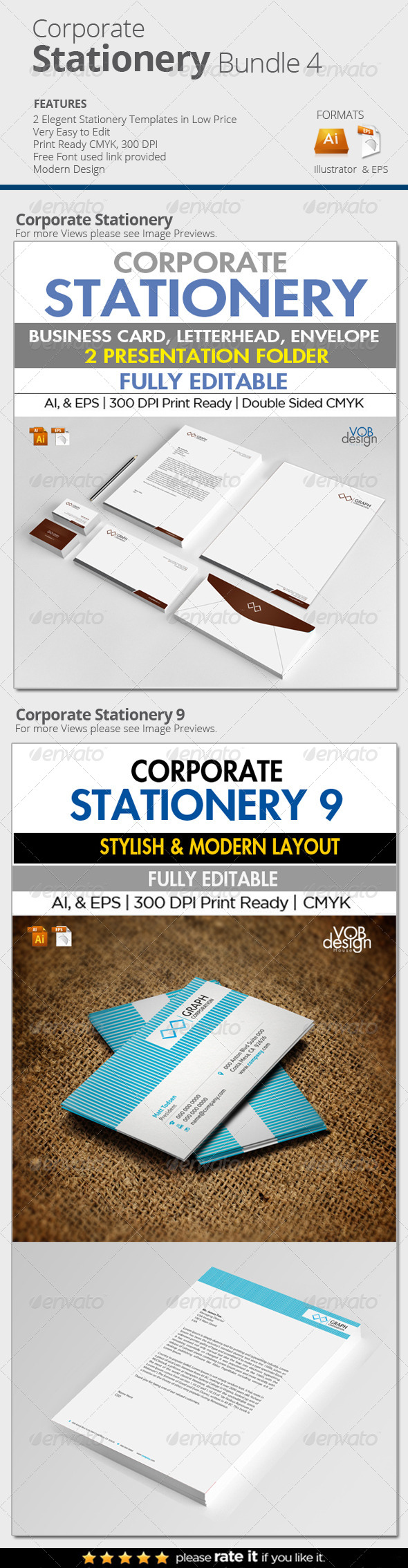 Corporate Stationery Bundle 4 Corporate Stationery Bundle 4