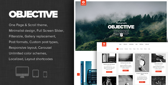 ThemeForest Objective Responsive Portfolio Photography Theme 8045968 ThemeForest Objective Responsive Portfolio Photography Theme 8045968