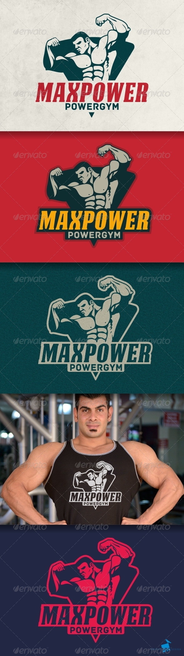 GraphicRiver Powergym Logo 8046156 GraphicRiver Powergym Logo 8046156