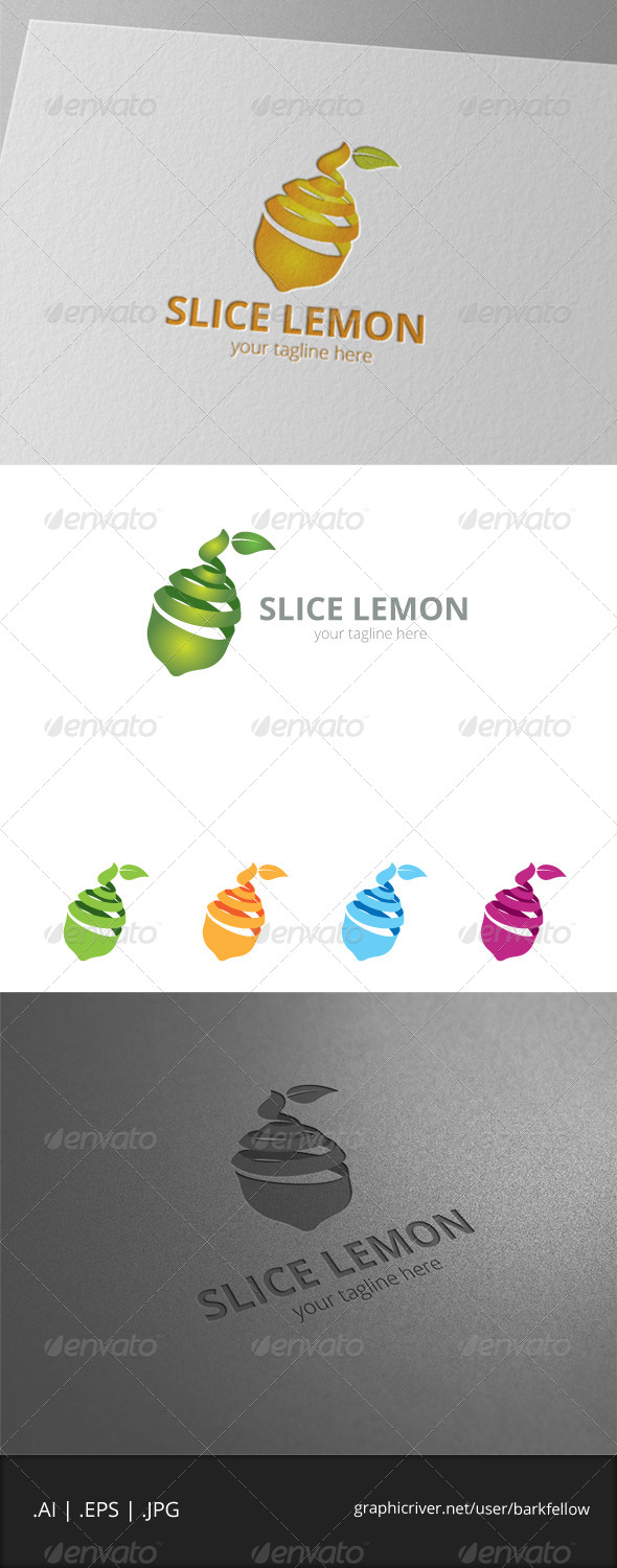 Slice Lemon Logo Slice Lemon Logo
