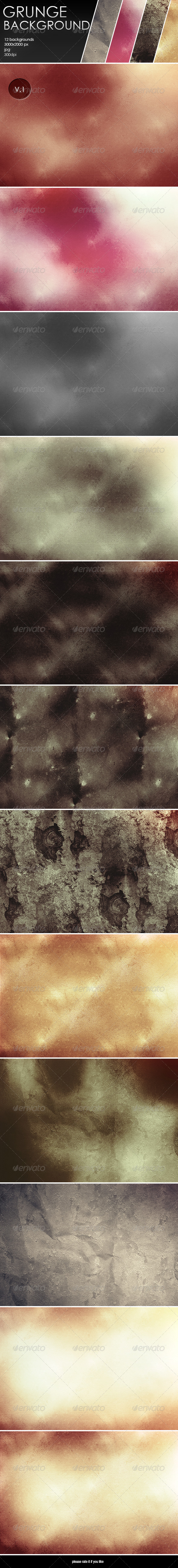 GraphicRiver 12 Grunge Backgrounds-V.1 8026350 GraphicRiver 12 Grunge Backgrounds-V.1 8026350