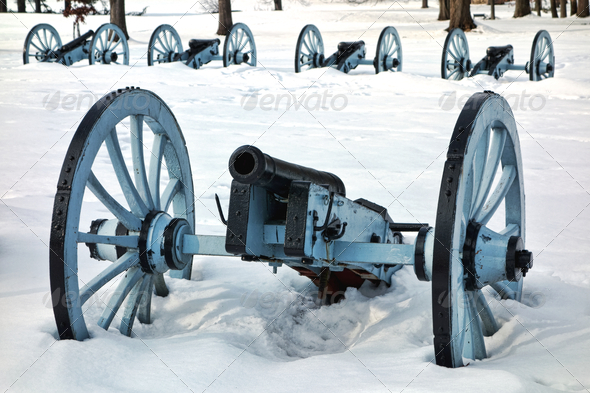 Artillery War Canon at Valley Forge National Park