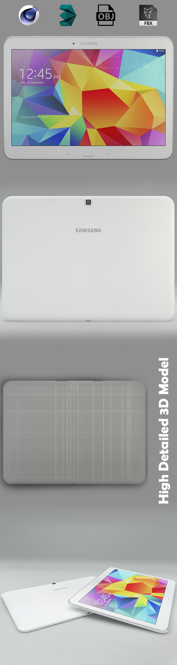 3DOcean Samsung tab 4 10.1 8050287 3DOcean Samsung tab 4 10.1 8050287