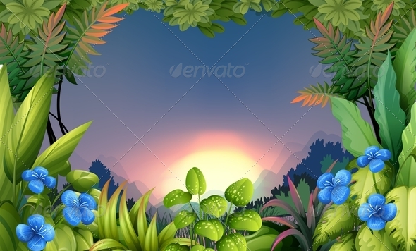 GraphicRiver Morning in the Forest 8051444 GraphicRiver Morning in the Forest 8051444