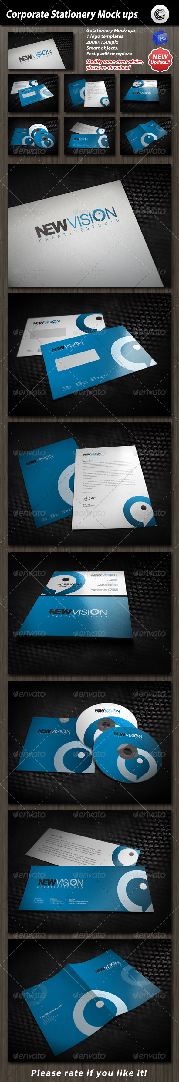 Corporate Stationery Mock-up