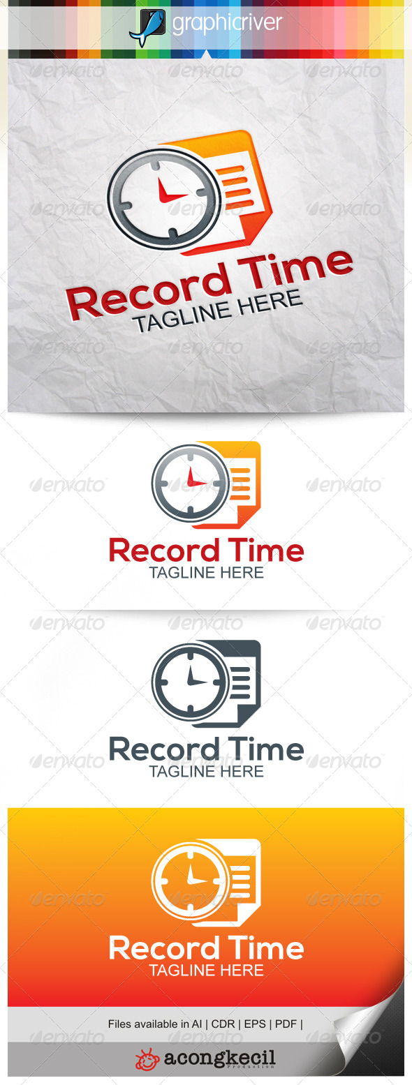 GraphicRiver Record Time 8053199 GraphicRiver Record Time 8053199