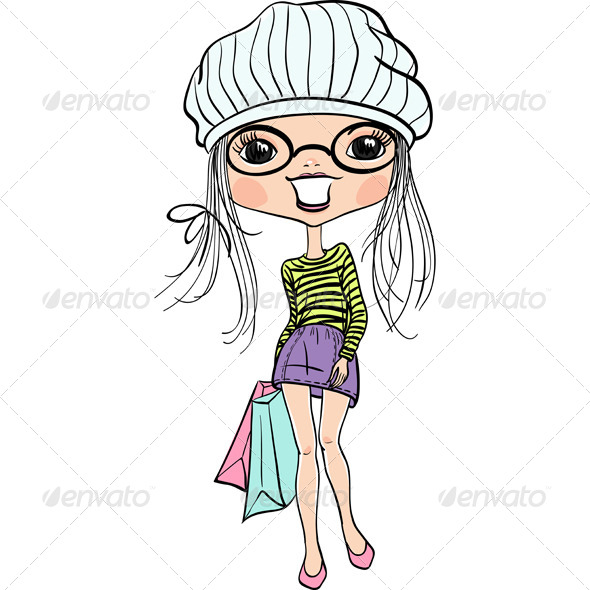 Hipster Fashion Girl Hipster Fashion Girl