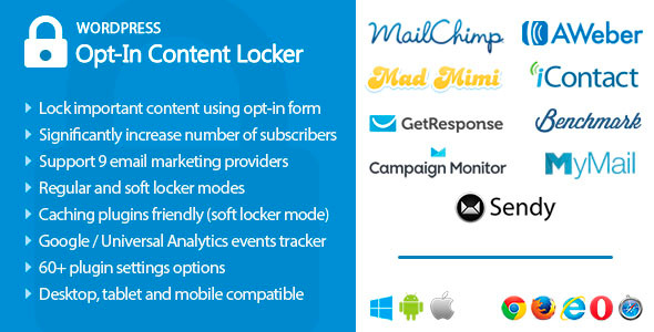 Opt-In Content Locker for WordPress Opt-In Content Locker for WordPress