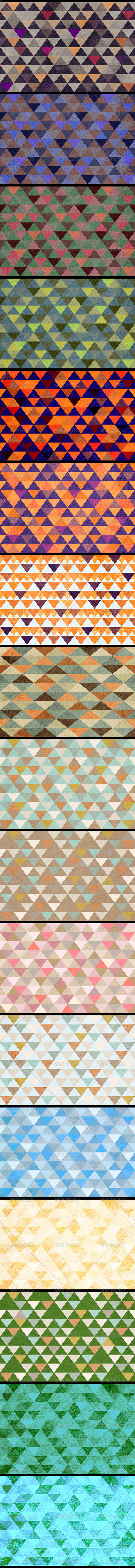 GraphicRiver Abstract Retro Geometric Seamless Backgrounds 8040695 GraphicRiver Abstract Retro Geometric Seamless Backgrounds 8040695