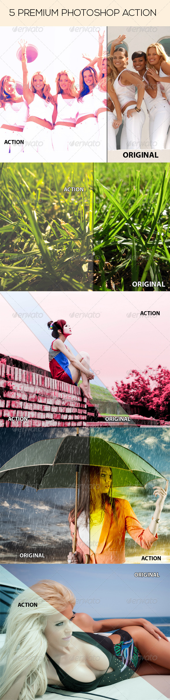 GraphicRiver 5 Premium Photoshop Action 8056412 GraphicRiver 5 Premium Photoshop Action 8056412