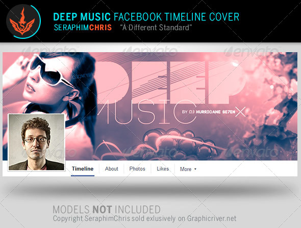 Deep Music Facebook Timeline Cover Template Deep Music Facebook Timeline Cover Template