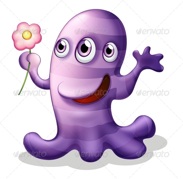 GraphicRiver A Caring Three-Eyed Monster 8059861 GraphicRiver A Caring Three-Eyed Monster 8059861