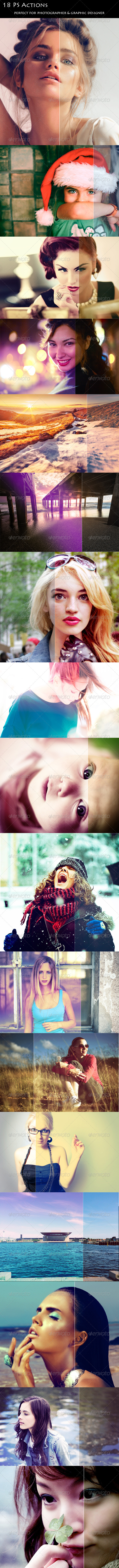 GraphicRiver 18 PS Actions 8061093 GraphicRiver 18 PS Actions 8061093