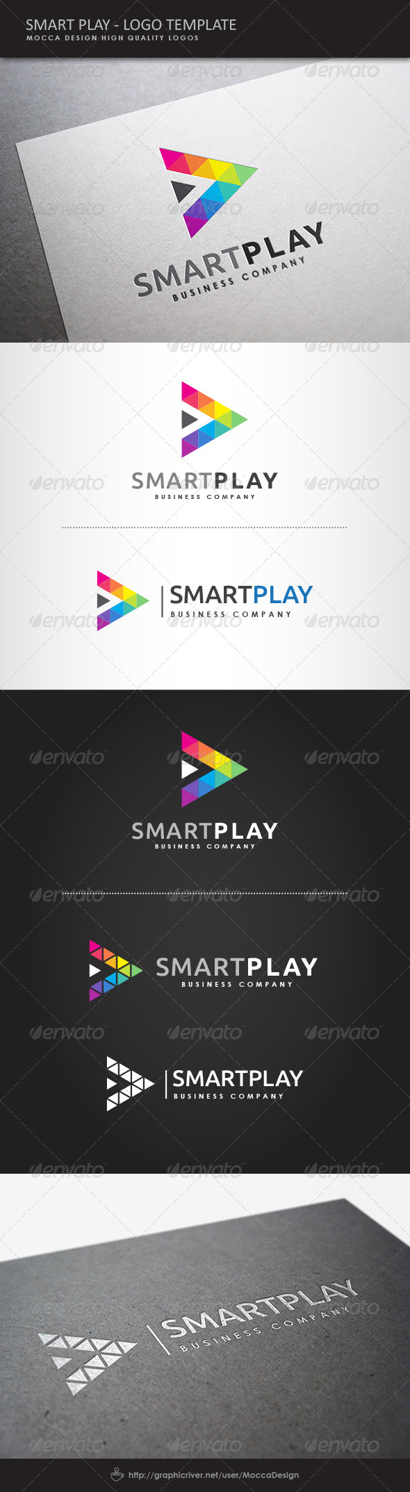 GraphicRiver Smart Play Logo 8061604 GraphicRiver Smart Play Logo 8061604