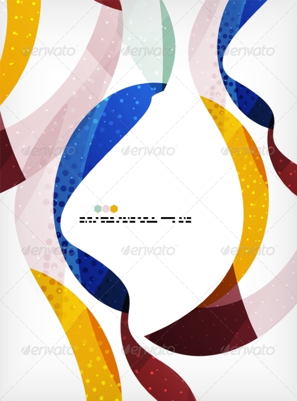 Colorful Flowing Shapes Colorful Flowing Shapes