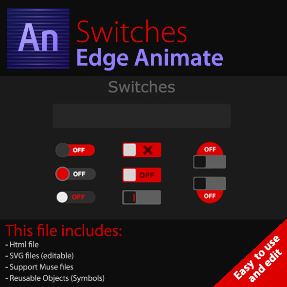 CodeCanyon Switches Edge Animate 8064264 CodeCanyon Switches Edge Animate 8064264