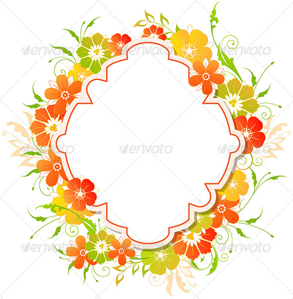 GraphicRiver Background with Red and Yellow Flowers 8067838 GraphicRiver Background with Red and Yellow Flowers 8067838