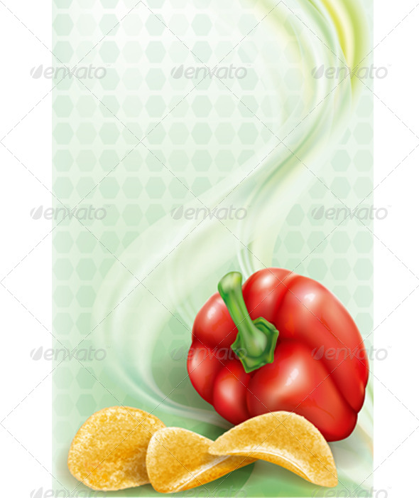 Potato Chips and Sweet Paprika Potato Chips and Sweet Paprika