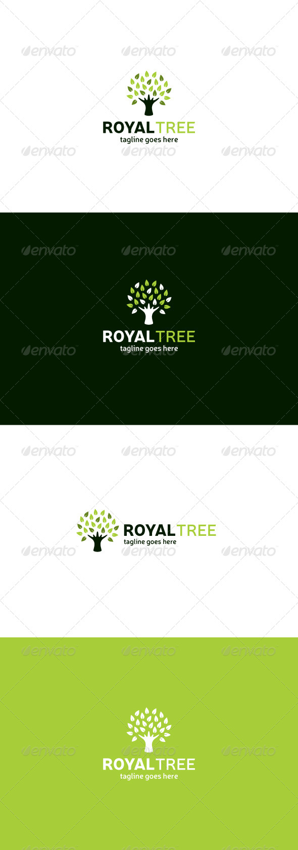 GraphicRiver Royal Tree Logo 8073555 GraphicRiver Royal Tree Logo 8073555