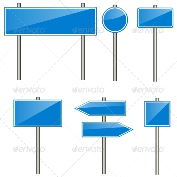 GraphicRiver Road Signs 8074485 GraphicRiver Road Signs 8074485