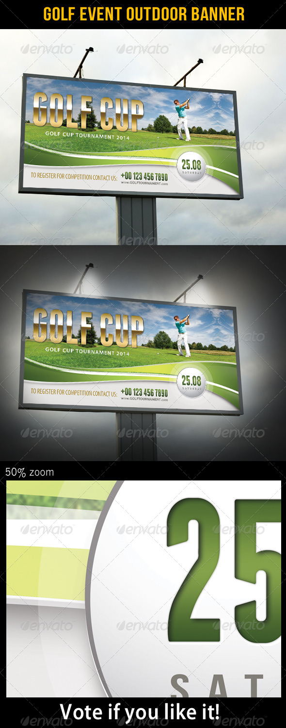 GraphicRiver Golf Event Outdoor Banner 01 8078945 GraphicRiver Golf Event Outdoor Banner 01 8078945