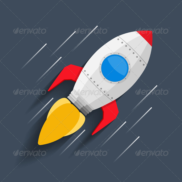 Rocket in Space