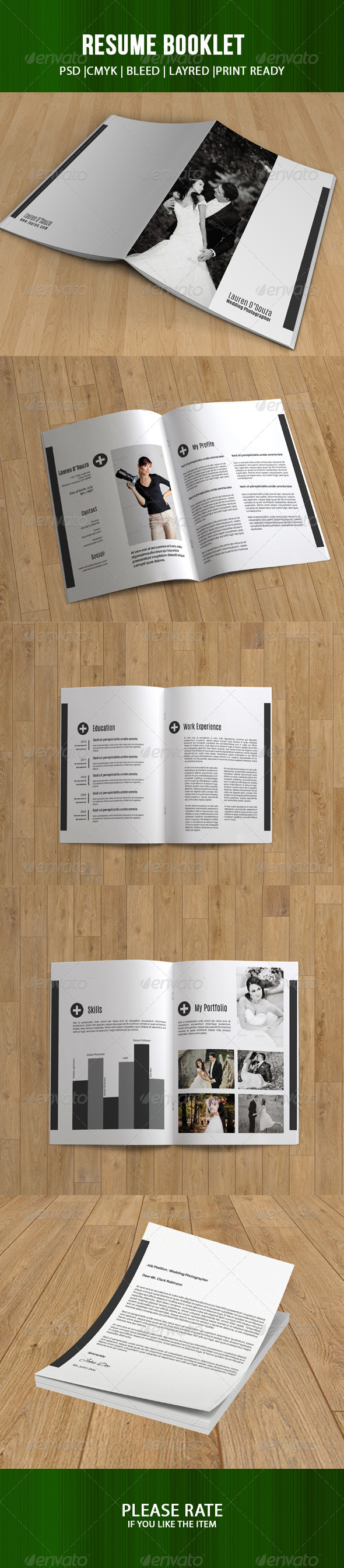 Resume and Portfolio Booklet-V03