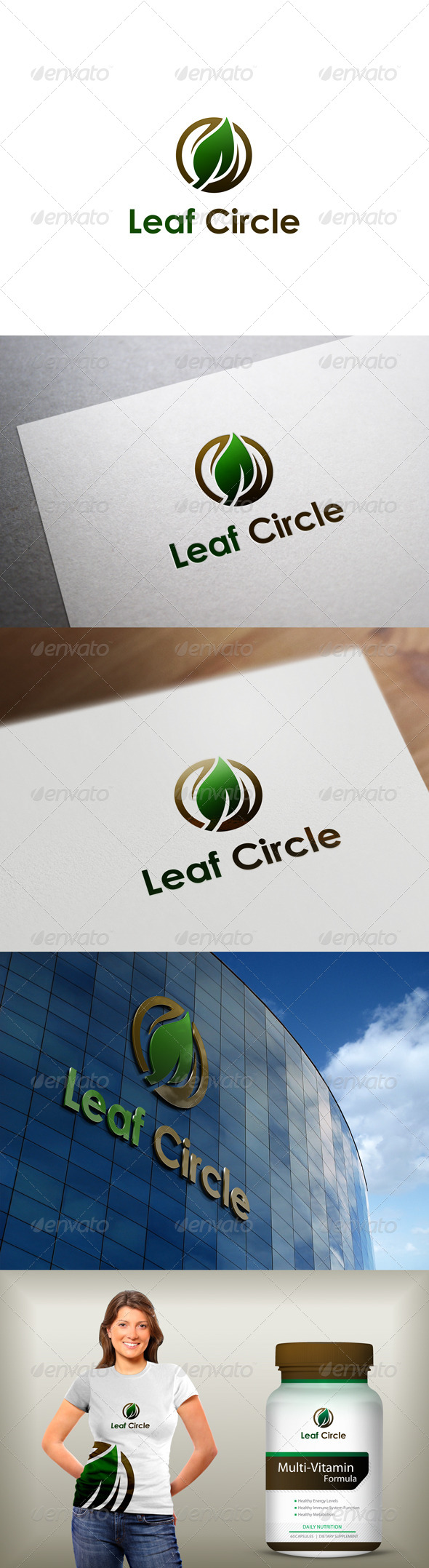 GraphicRiver Leaf Logo 8083053 GraphicRiver Leaf Logo 8083053