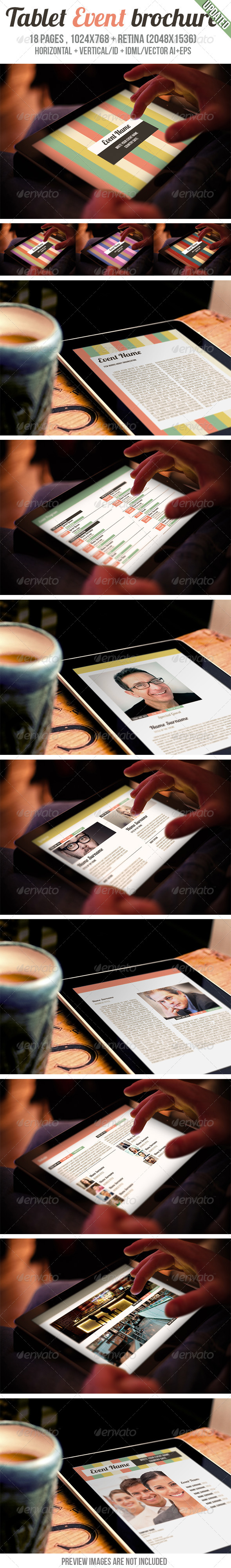 GraphicRiver Tablet Event Brochure 6358567 GraphicRiver Tablet Event Brochure 6358567