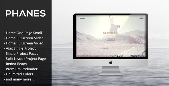 Phanes - Responsive Unique HTML5 Template