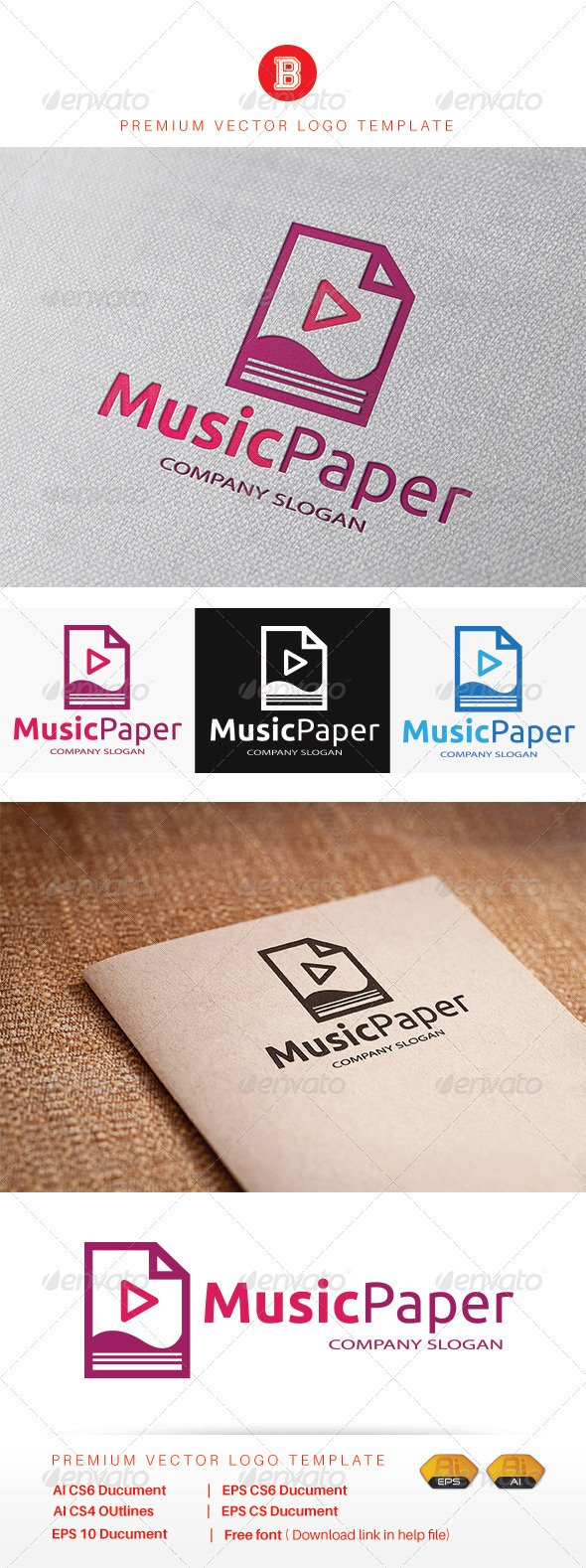 GraphicRiver Music Paper 8085553 GraphicRiver Music Paper 8085553