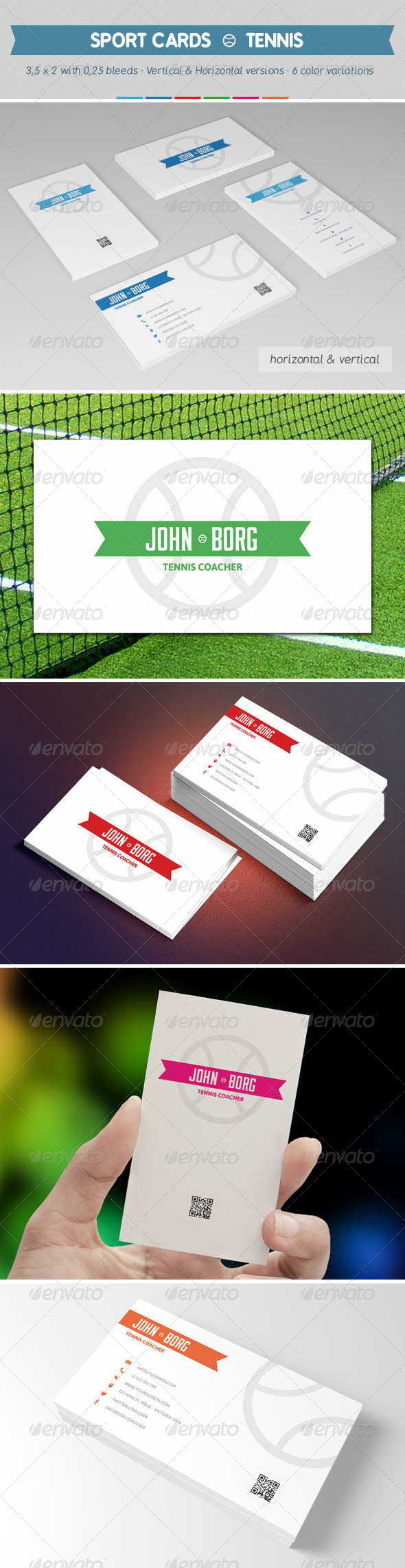 Sport Business Cards Tennis Sport Business Cards Tennis