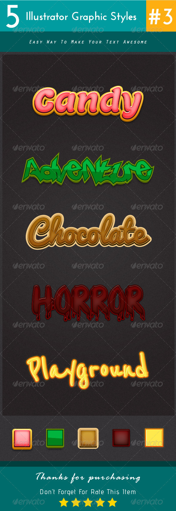 GraphicRiver 5 Illustrator Graphic Styles #3 8086577 GraphicRiver 5 Illustrator Graphic Styles #3 8086577