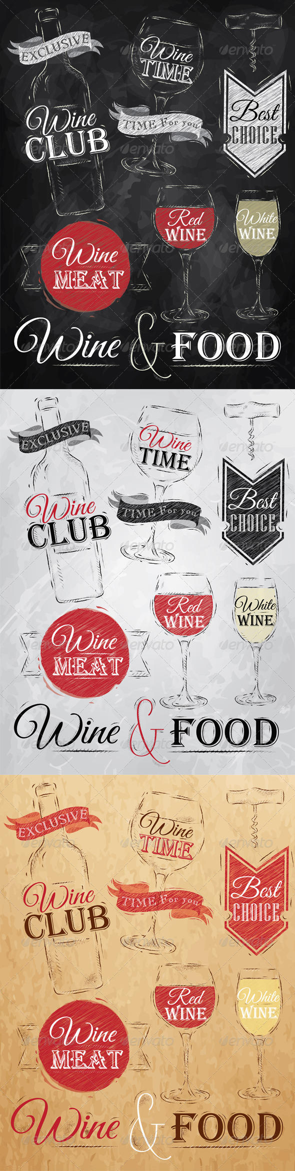 Collection of Wine Collection of Wine