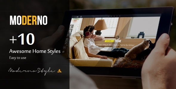 ThemeForest Moderno Creative Portfolio Theme 8029429 ThemeForest Moderno Creative Portfolio Theme 8029429
