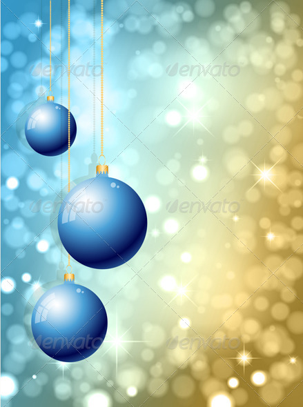 Christmas Bauble Background Christmas Bauble Background