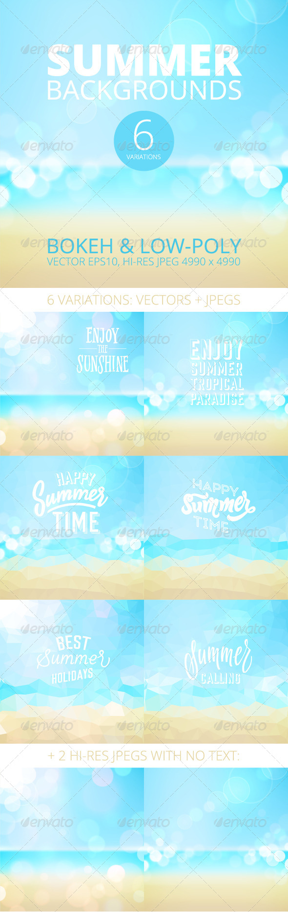 GraphicRiver Summer Holiday Tropical Beach Background 8093332 GraphicRiver Summer Holiday Tropical Beach Background 8093332