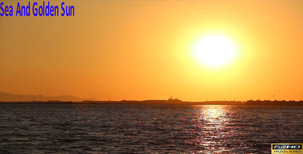 Sea And Golden Sun Sea And Golden Sun