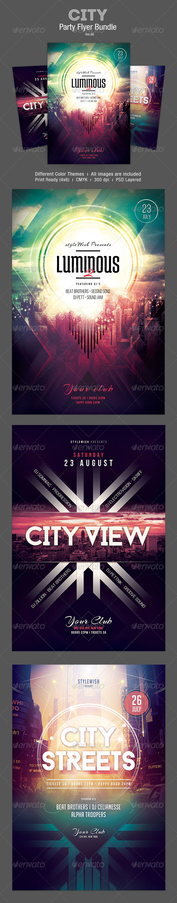 GraphicRiver City Flyer Bundle Vol.06 8096868 GraphicRiver City Flyer Bundle Vol.06 8096868