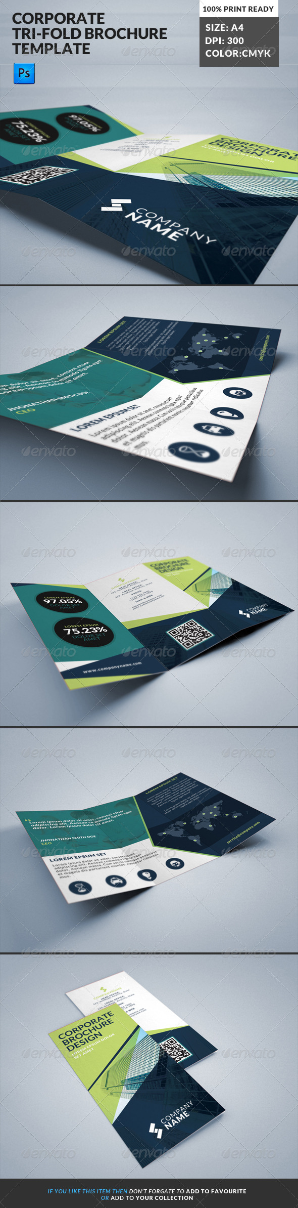 GraphicRiver Corporate Tri-Fold Brochures Template 10 8098084 GraphicRiver Corporate Tri-Fold Brochures Template 10 8098084