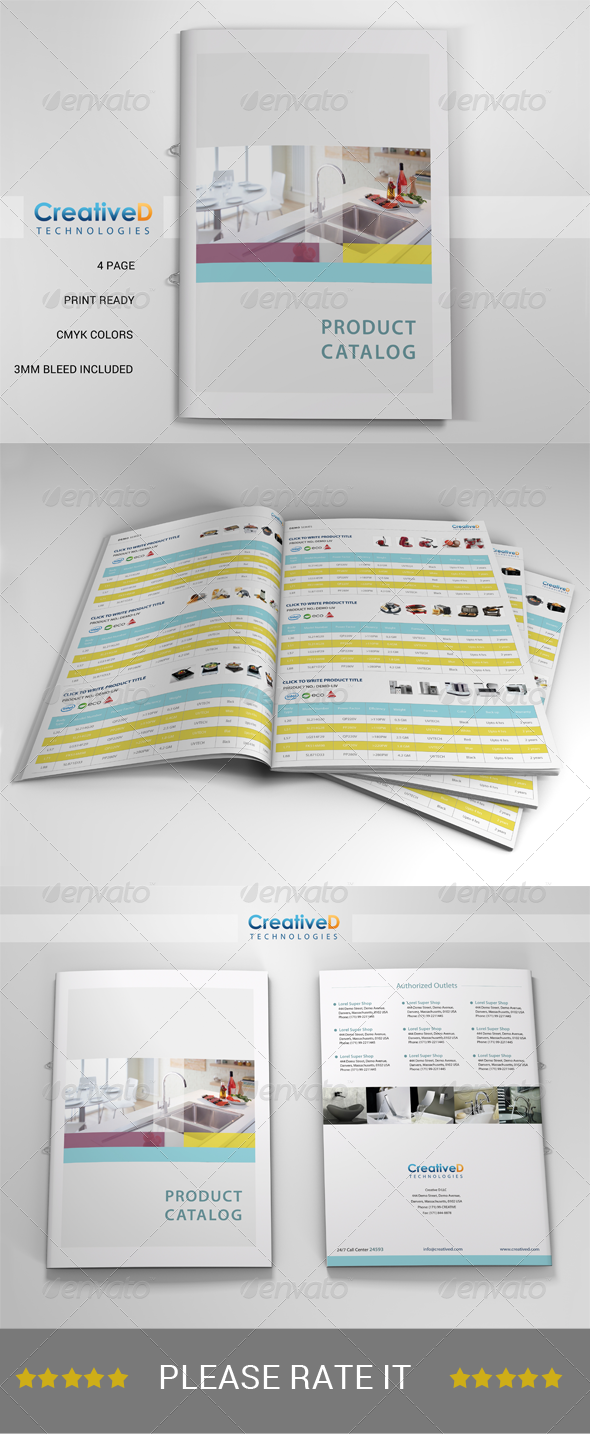 Product Catalog Product Catalog