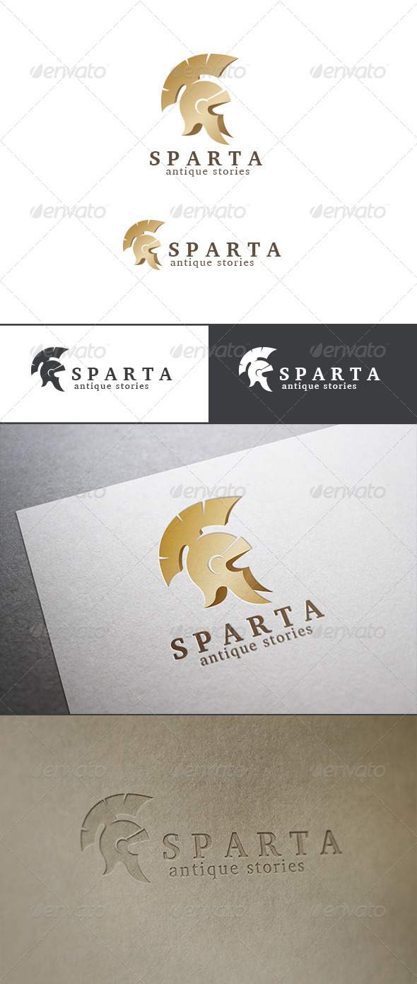 Spartan Helmet Logo Antique Spartan Helmet Logo Antique