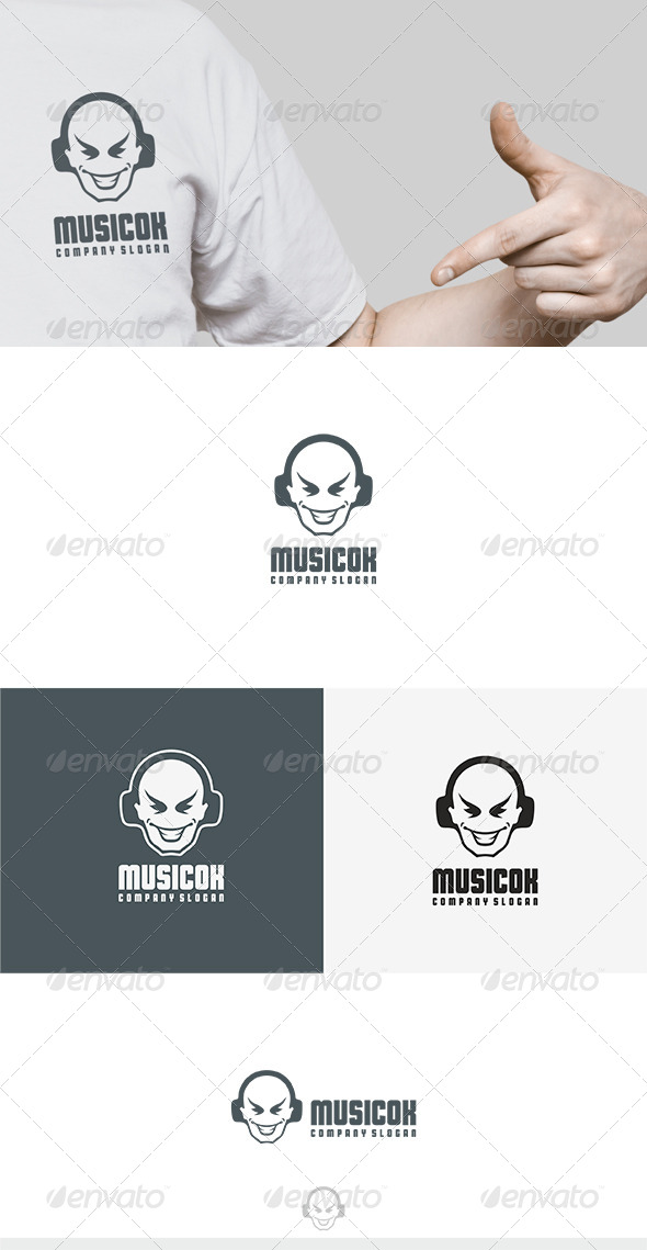 Music Ok Logo - Humans Logo Templates