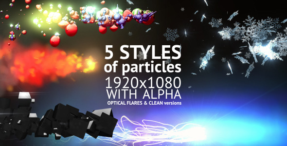 Particles Set 5 Styles Particles Set 5 Styles