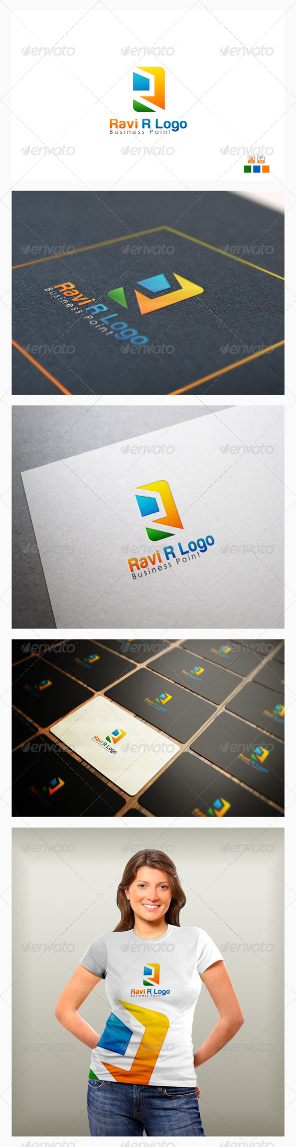R Letter logo R Letter logo