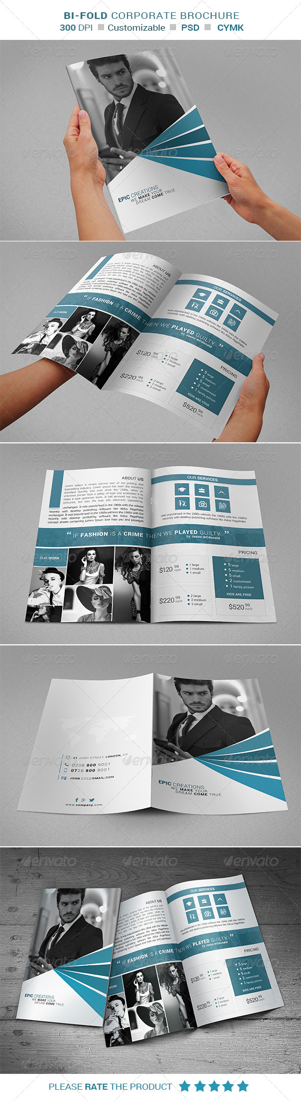 GraphicRiver Bi Fold Brochure Design 8102750 GraphicRiver Bi Fold Brochure Design 8102750