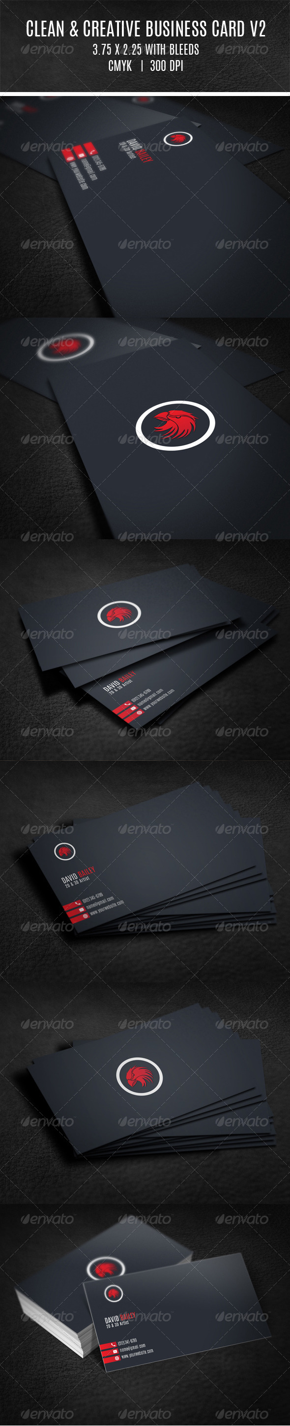 GraphicRiver Clean & Creative Business Card V2 8103099 GraphicRiver Clean & Creative Business Card V2 8103099
